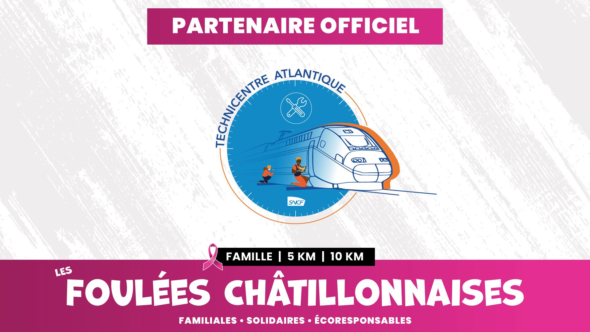 Technicentre Atlantique SNCF - Partenaire Officiel des Foulées Châtillonnaises